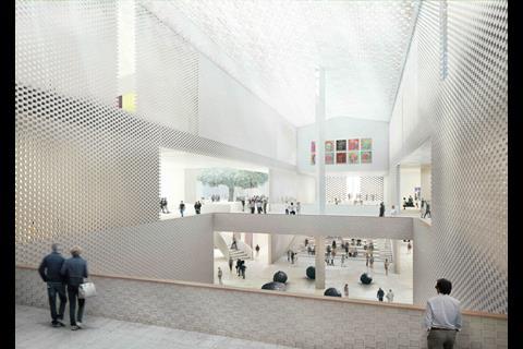 Interior of the Museum of the 20th Century